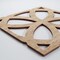 Ekena Millwork Medium Daventry Decorative Fretwork Wood Wall Panels, Red Oak, 15 3/8"W x 15 3/8"H x 3/8"T WALW16X16X0375DVNRO - alternate 2